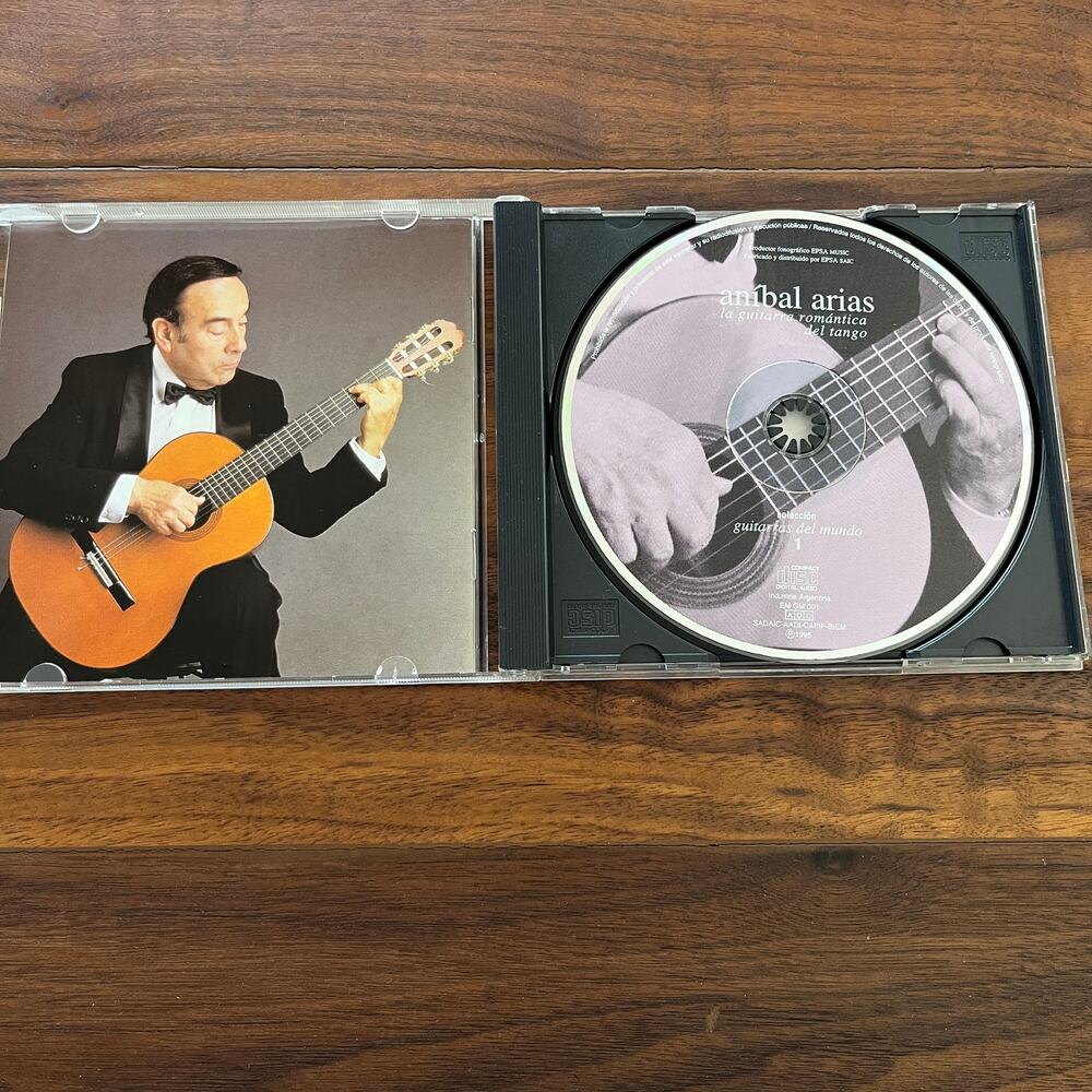Aníbal Arias La Guitarras Romántica Del Tango CD 1995 EPSA 17039 - Picture 6 of 9